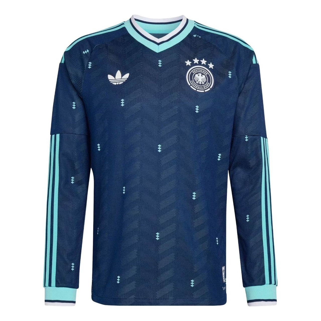 adidas Germany 2026 Away Authentic Long Sleeve Jersey 'Collegiate Navy' JM1382