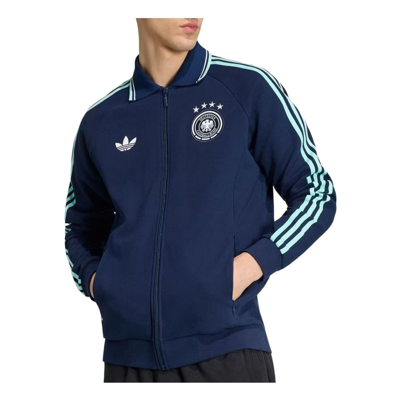 adidas Germany 2026 Away Anthem Jacket 'Collegiate Navy' JZ9336