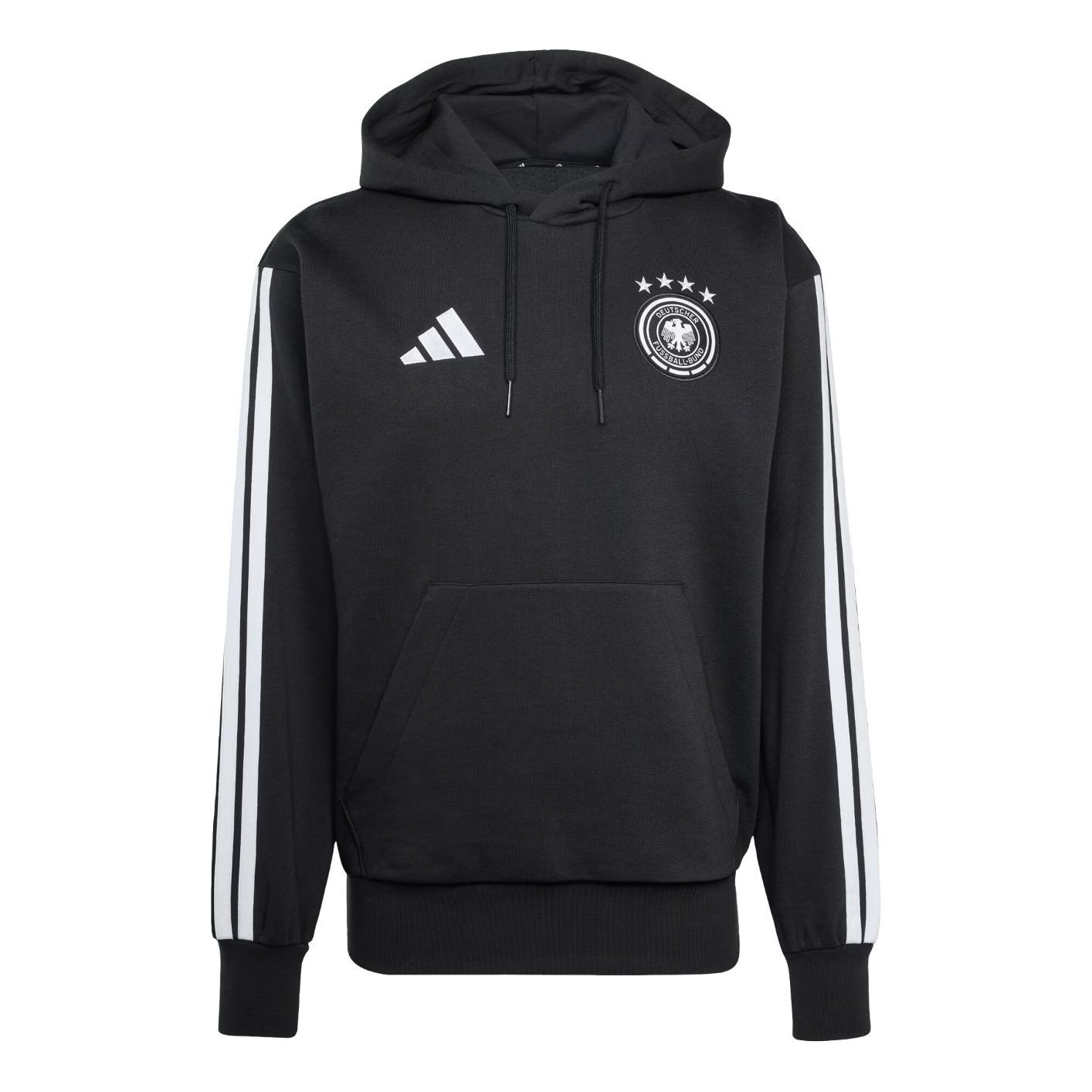 adidas Germany DNA Fleece Hoodie 'Black' JZ9347