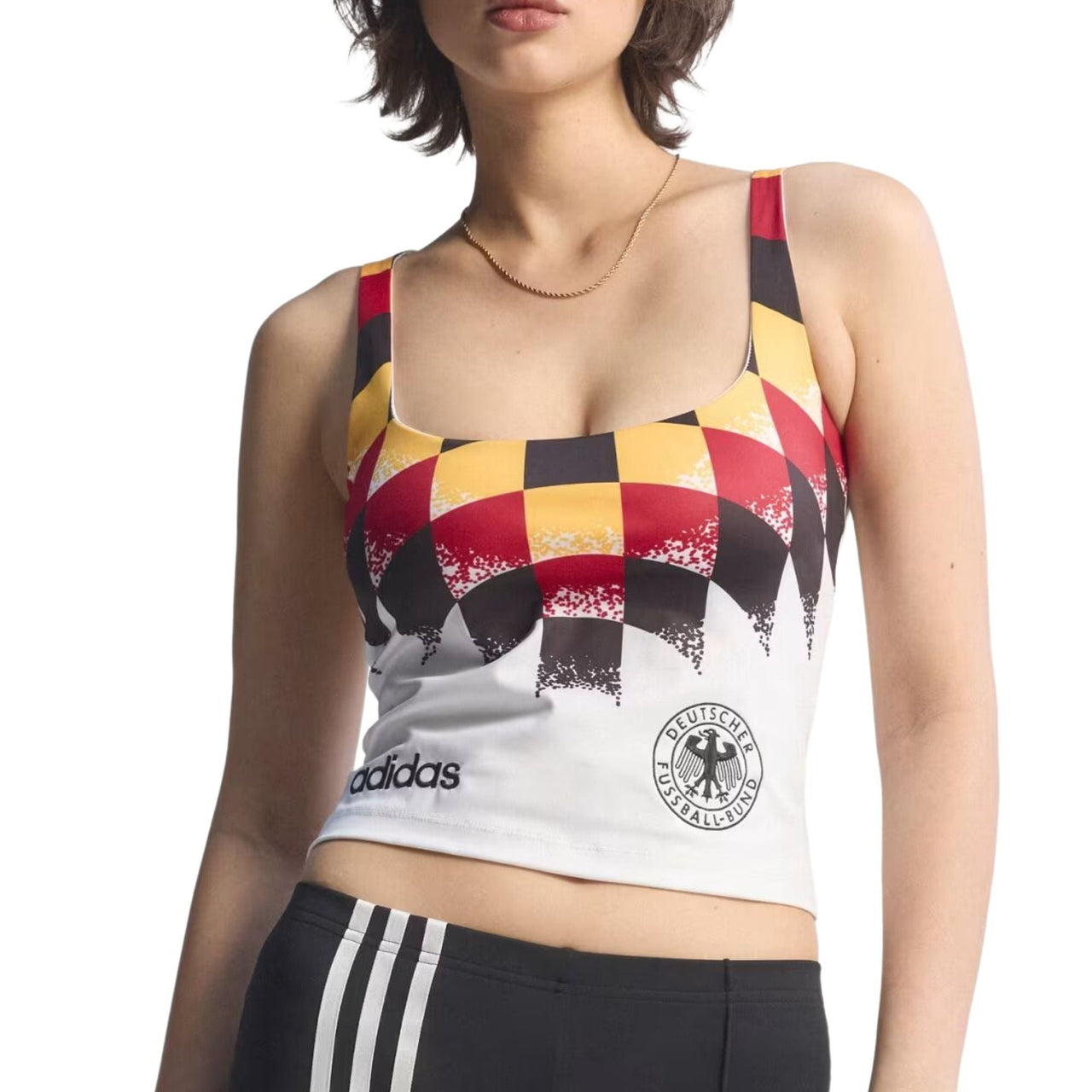(WMNS) adidas Germany Reconstructed Bringback Jersey Asia Sizing 'White' KE2296