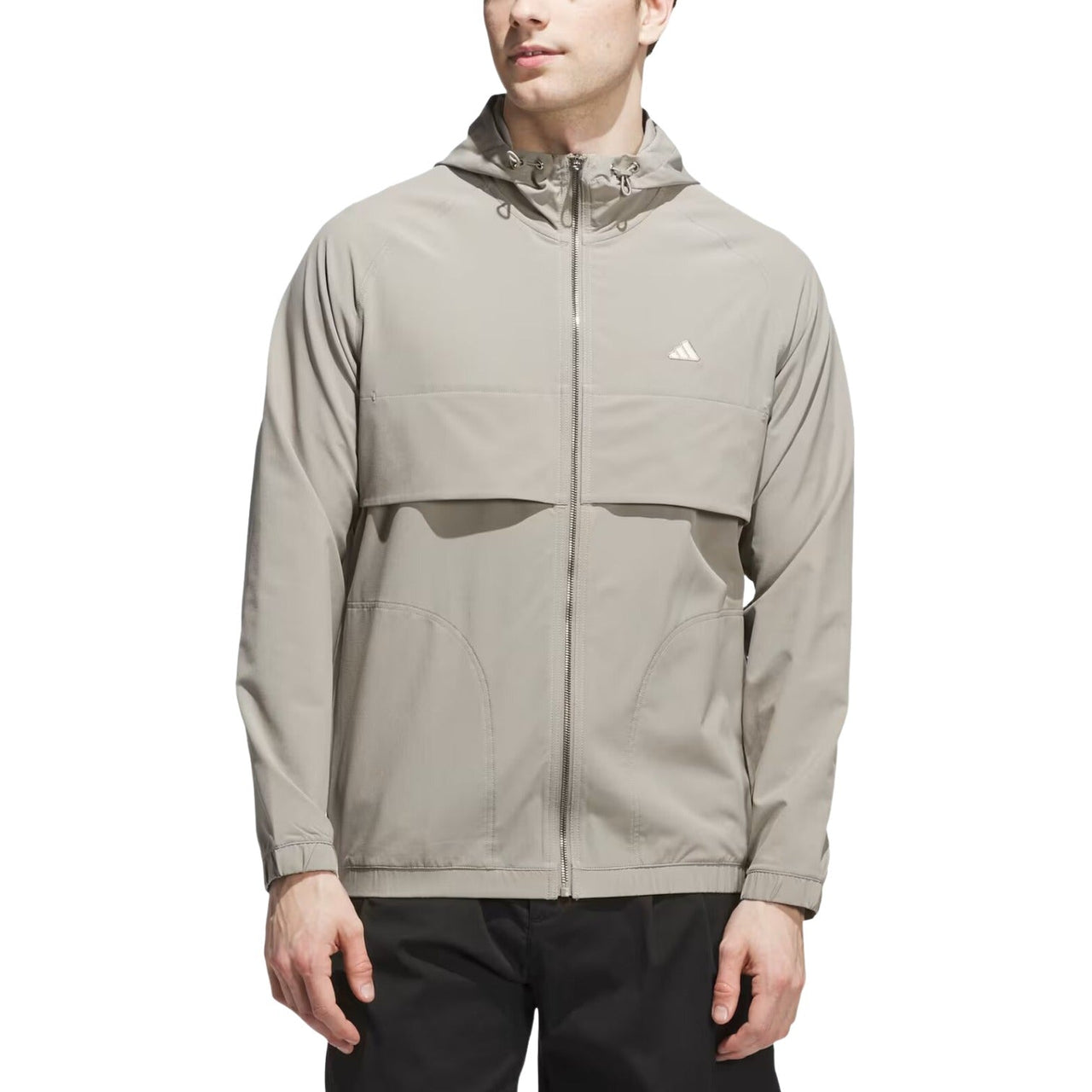 adidas Go-to Full-Zip Windbreaker 'Putty Beige' JL7915