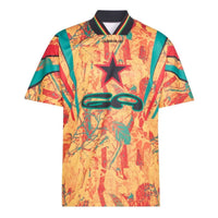 adidas Ghana 2026 Graphic Jersey 'Green Eqt Yellow Better Scarlet' KC8609