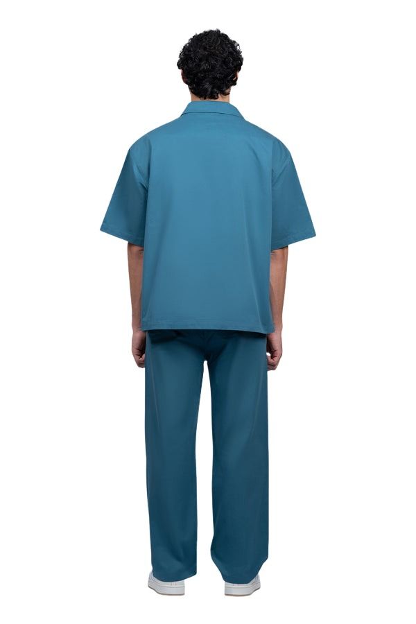 House of Cenmar Shirt with front Pocket 'Green' HOC-SS24N