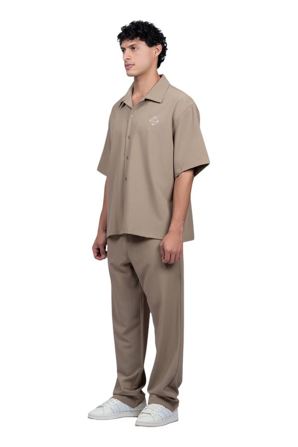 House of Cenmar Straight Leg Pants 'Beige' HOC-SS24C2