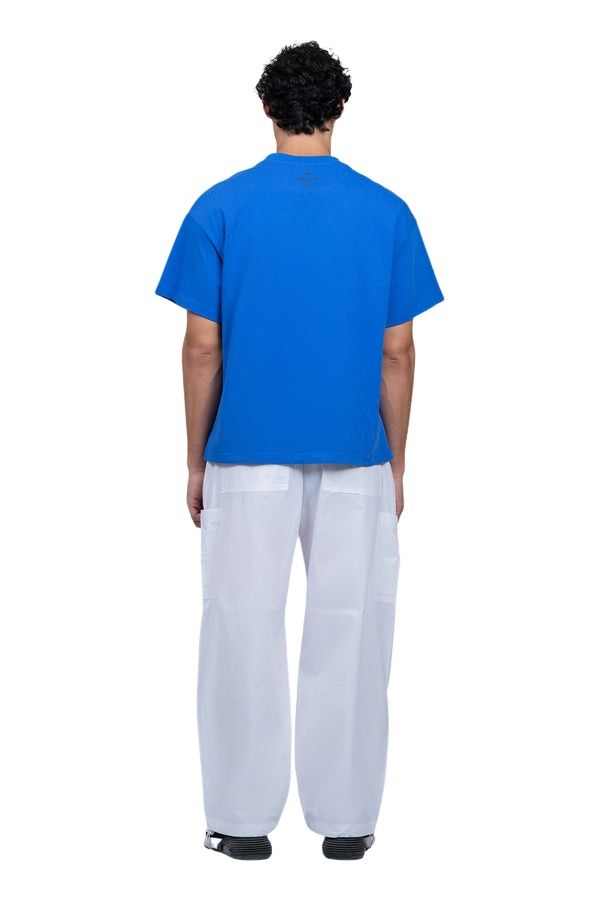 House of Cenmar T-Shirt with Cenmar Wolf Artwork 'Blue' HOC-STF10
