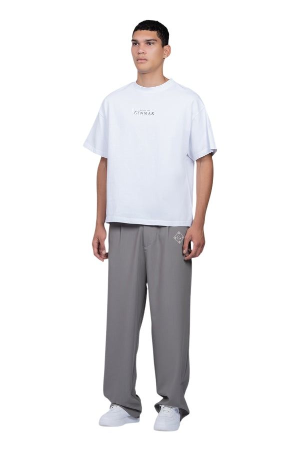 House of Cenmar T-Shirt with Cenmar Artwork 'White' HOC-STF11