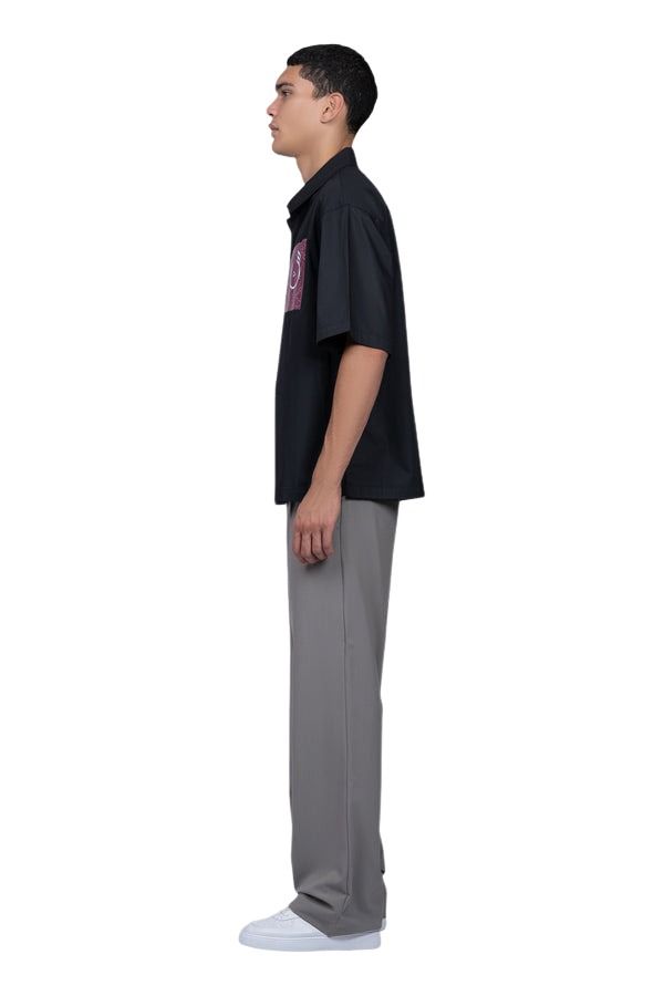 House of Cenmar Shirt with Cenmar Purple Carpet Artwork 'Black' HOC-STF25