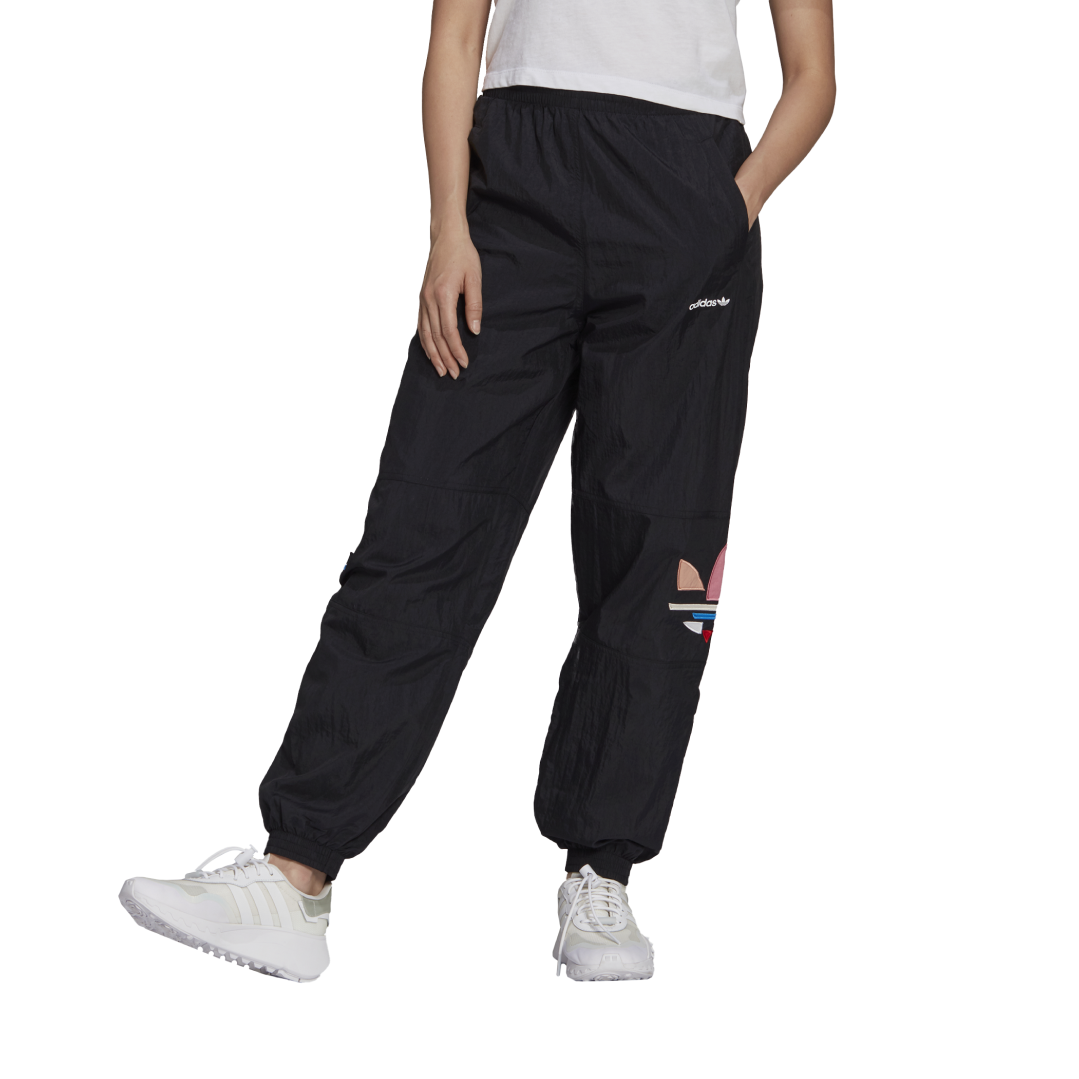 (WMNS) adidas Adicolor Shattered Trefoil Track Pants 'Black' H22863