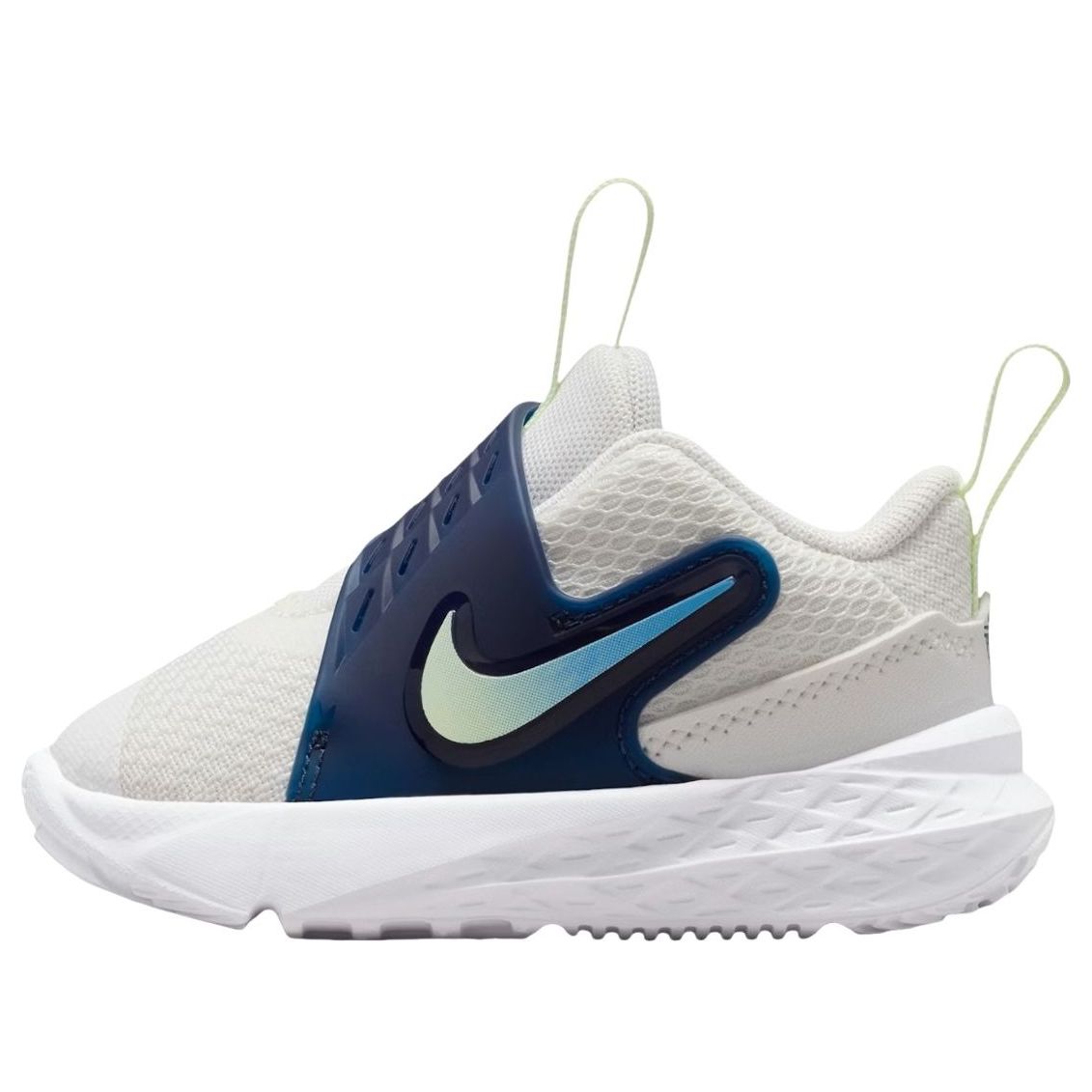 (TD) Nike Team Hustle D 12 'White Midnight Navy Volt Tint' HF6281-104