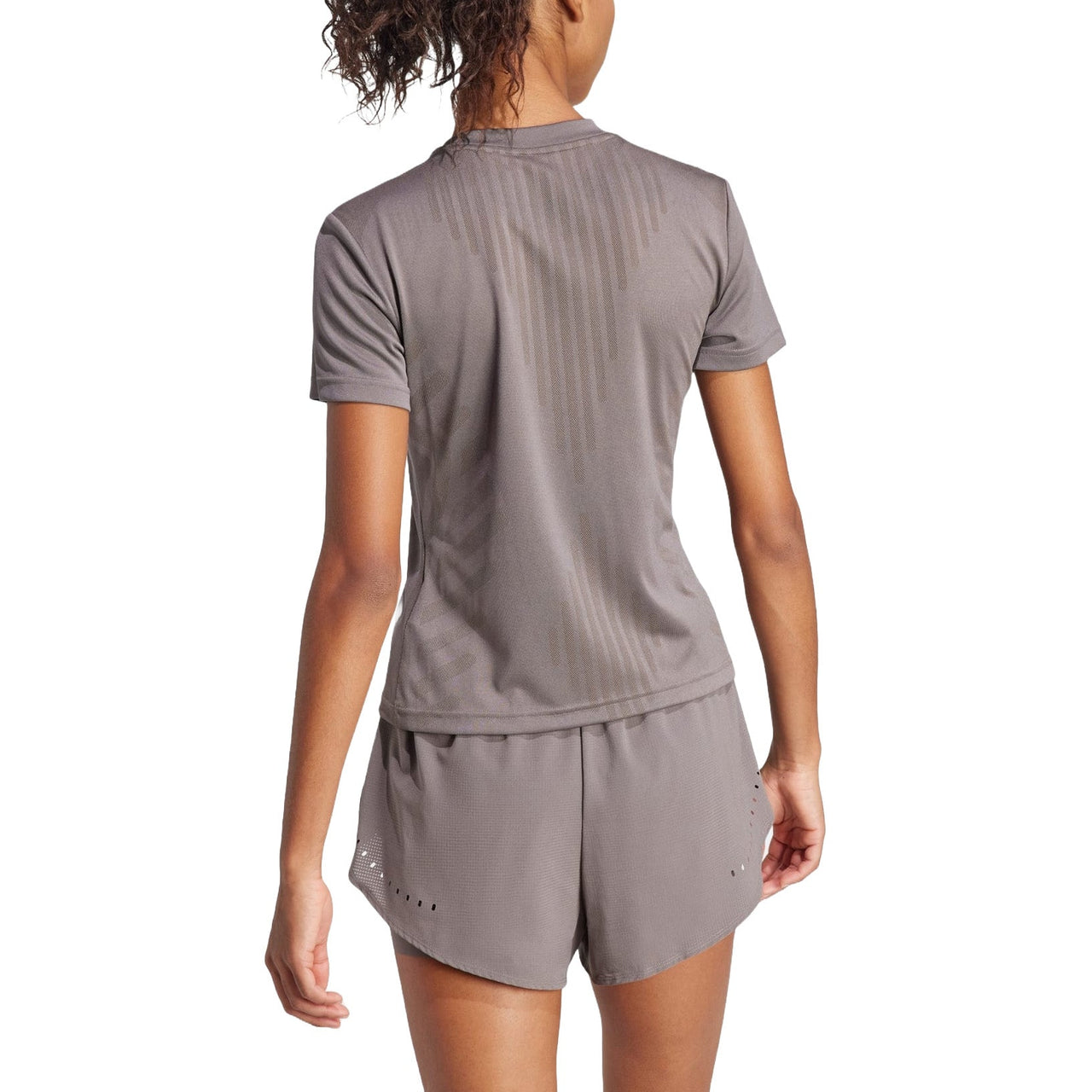 (WMNS) adidas HIIT Airchill Training T-shirt Asia Sizing 'Brown' IT7431
