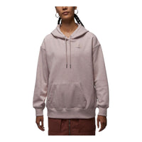 (WMNS)  Air Jordan Flight Fleece Hoodie 'Petrified Grey' HJ1312-292