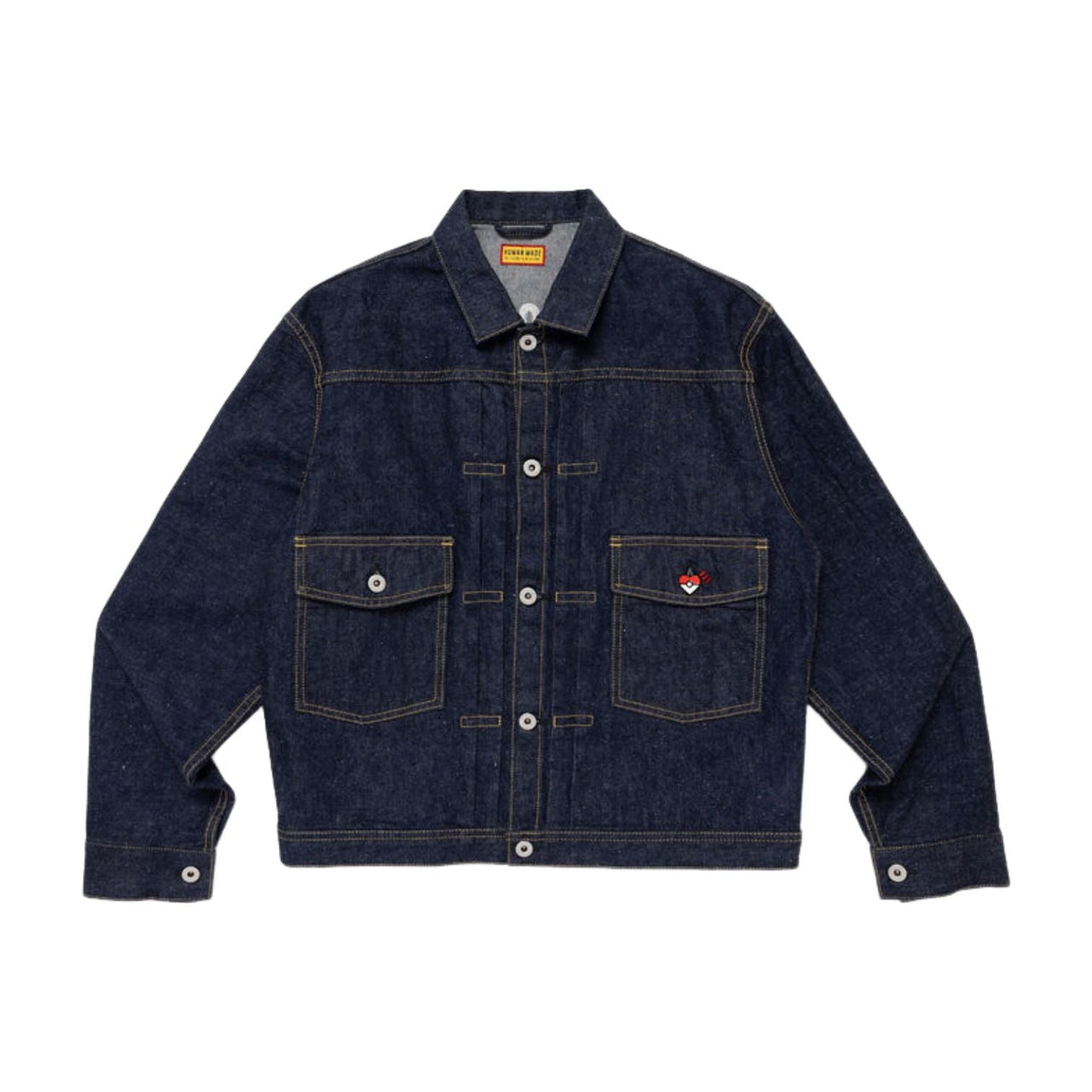 HUMAN MADE x Pokemon Made Denim Jacket 'Indigo' XX31JK005