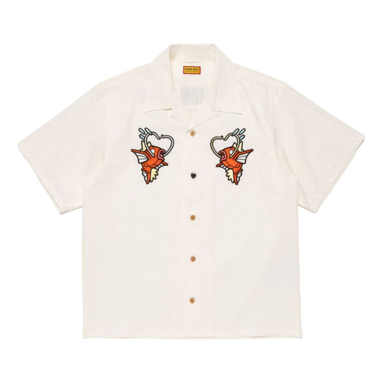 HUMAN MADE x Pokemon Made Aloha Shirt 'White' XX31SH001-WHT