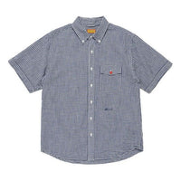 Human Made Check B.D S/S Shirt 'Blue' HM31SH041-BLU