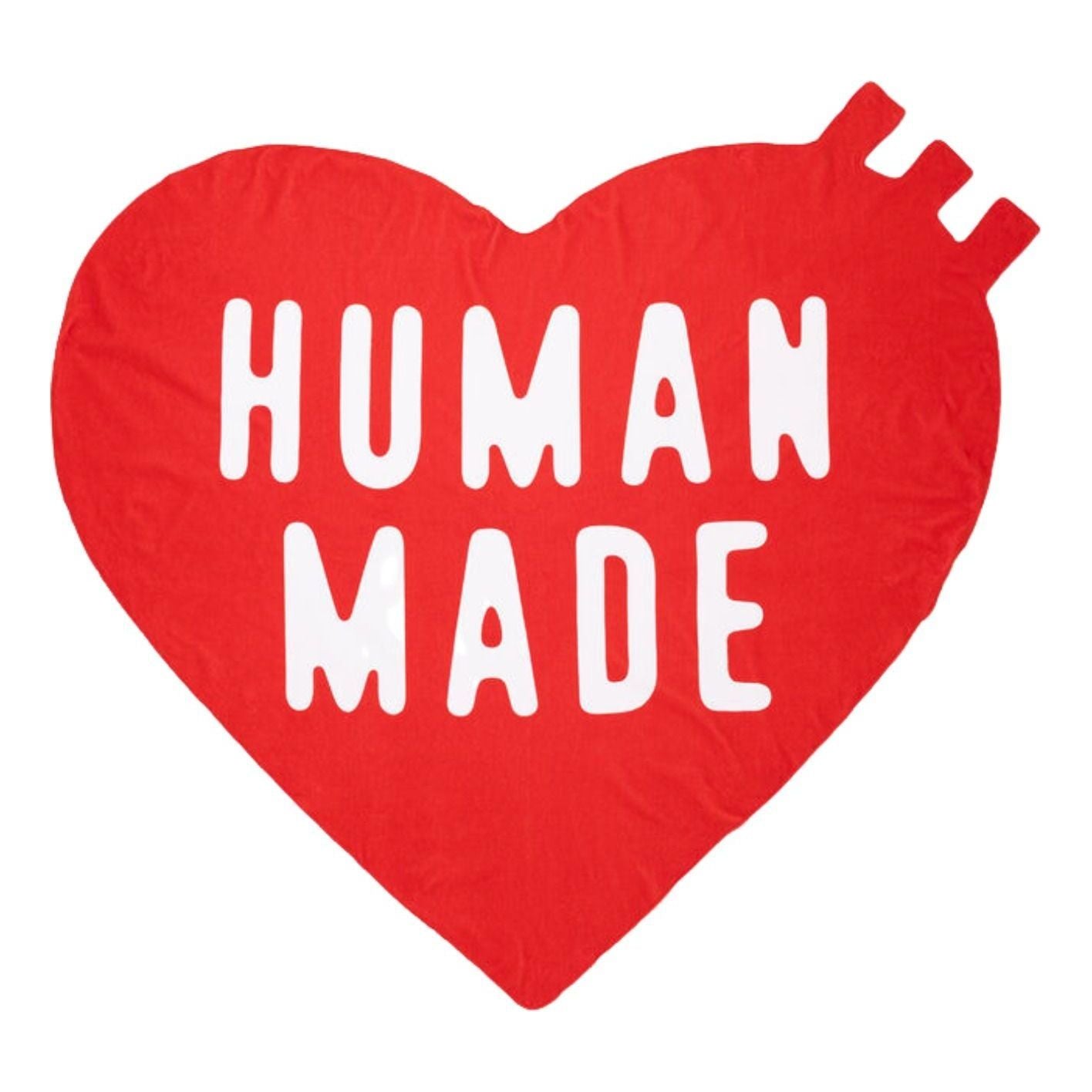HUMAN MADE Heart Beach Towel 'Red' HM31GD170