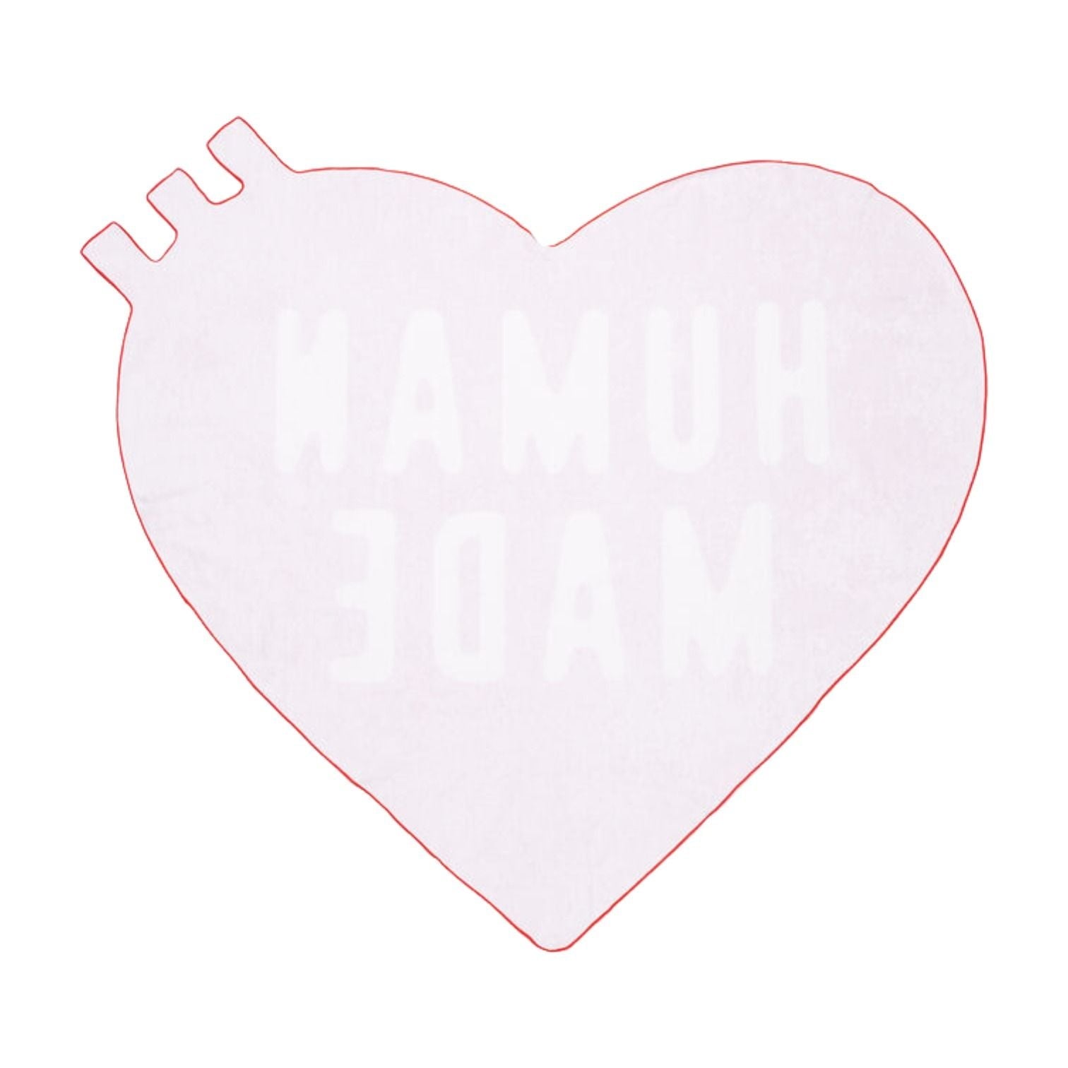 HUMAN MADE Heart Beach Towel 'Red' HM31GD170