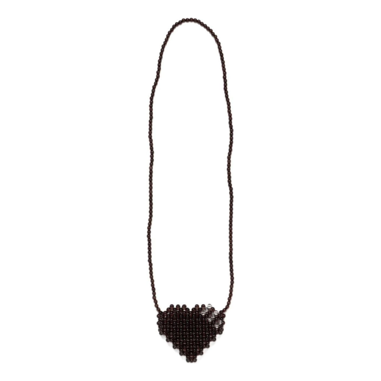 HUMAN MADE Heart Beaded Bag 'Black' HM31GD206-BLK