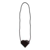 HUMAN MADE Heart Beaded Bag 'Black' HM31GD206-BLK