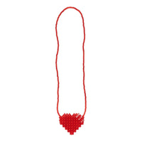 HUMAN MADE Heart Beaded Bag 'Red' HM31GD206-RED