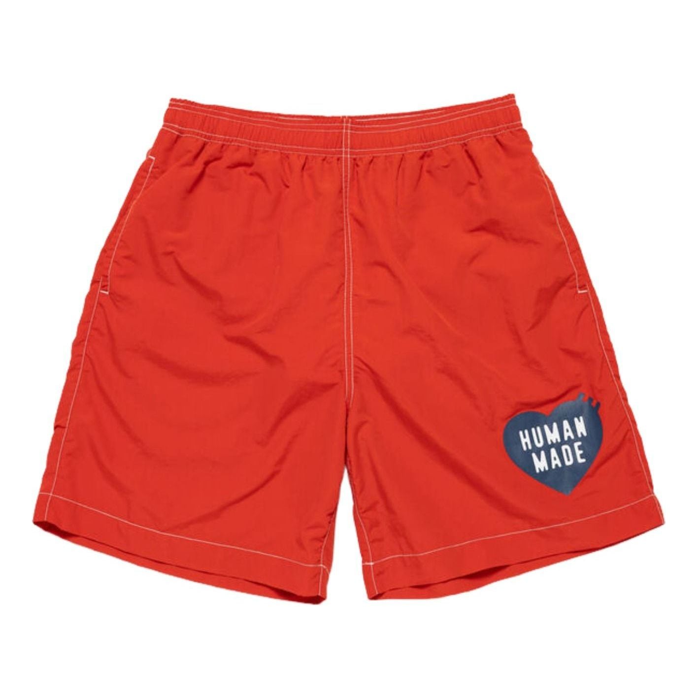 HUMAN MADE Swim Shorts 'Red' HM31PT012-RED
