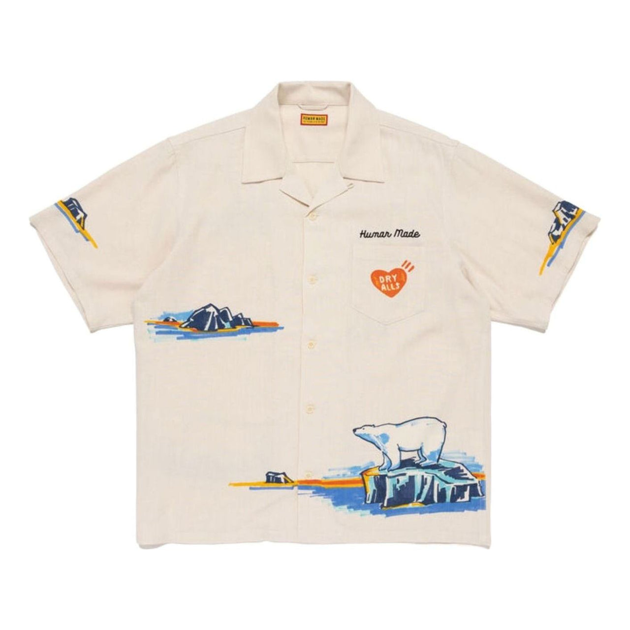 HUMAN MADE Printed Shirt 'White' HM31SH012-WHT