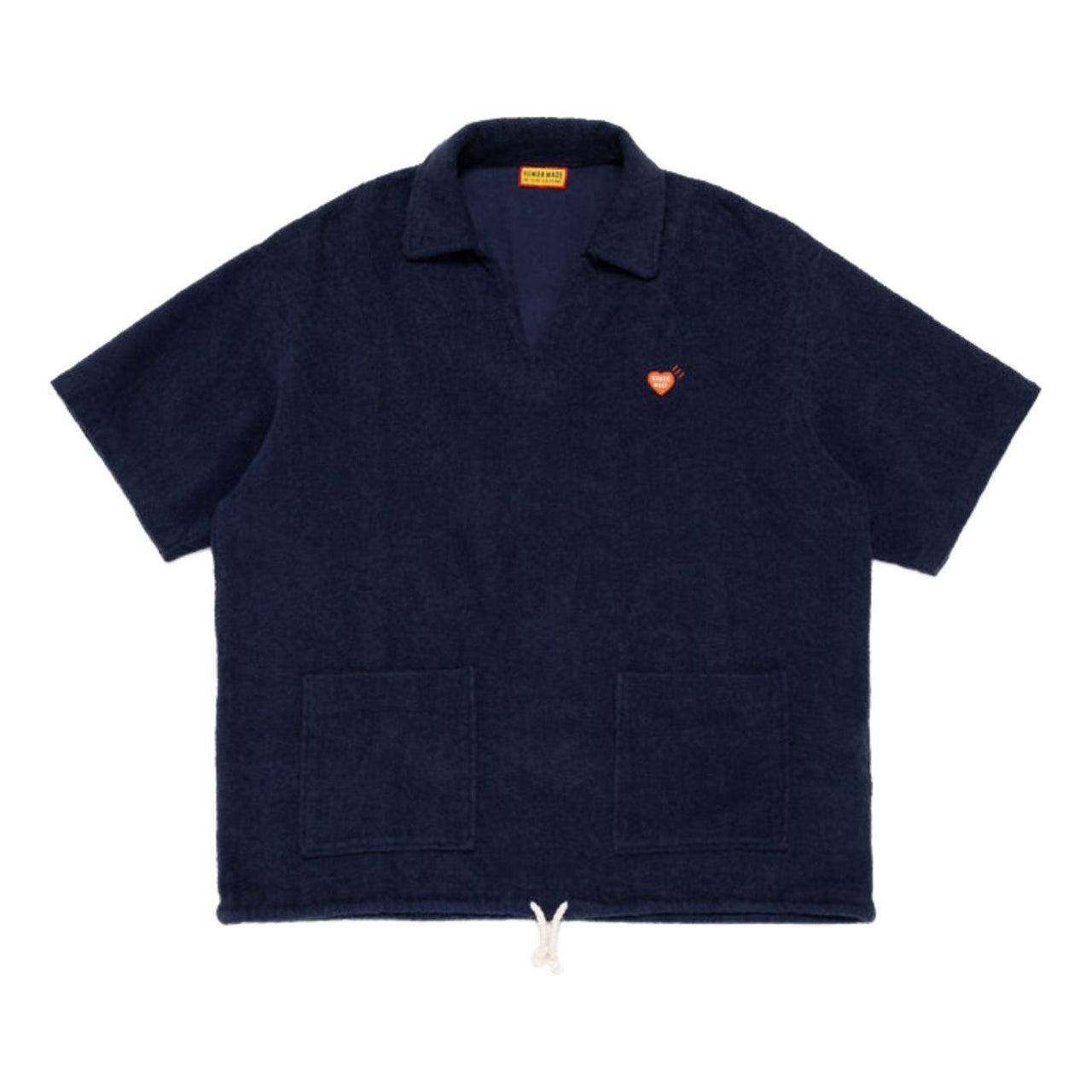 HUMAN MADE Pile Pullover Shirt 'Navy' HM31SH015-NVY