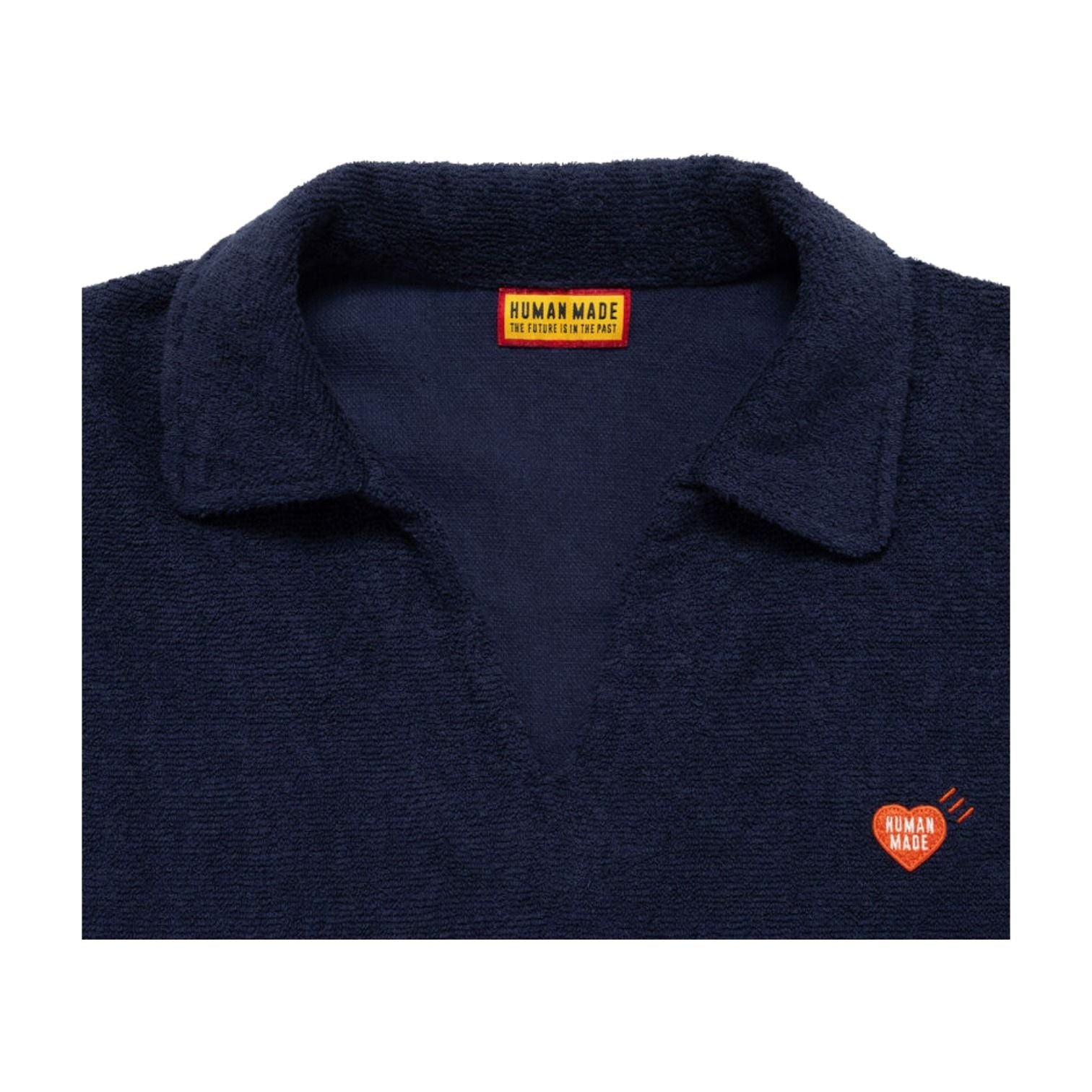 HUMAN MADE Pile Pullover Shirt 'Navy' HM31SH015-NVY
