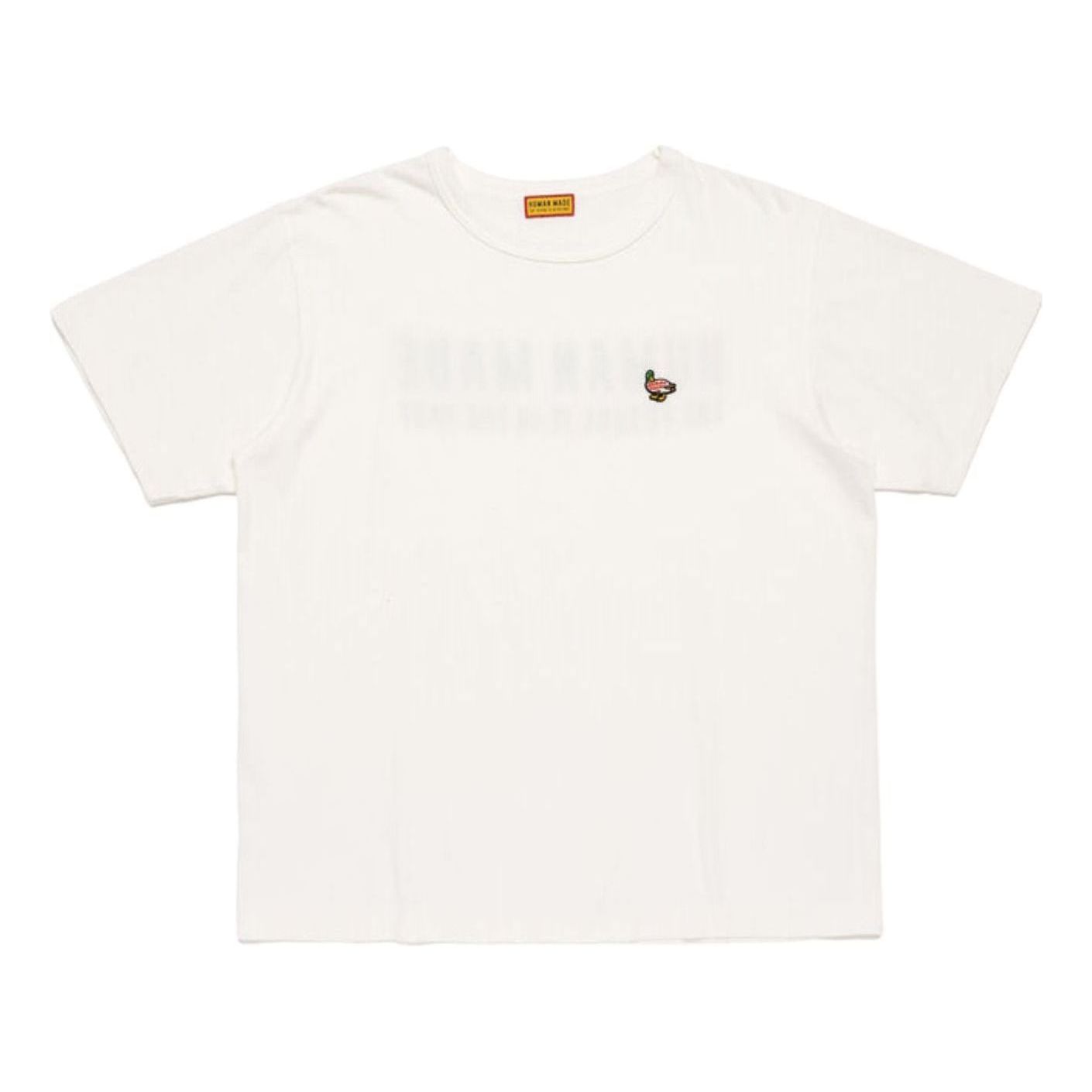 HUMAN MADE Animal Badge T-Shirt #1 'White' HM31CS112-WTH