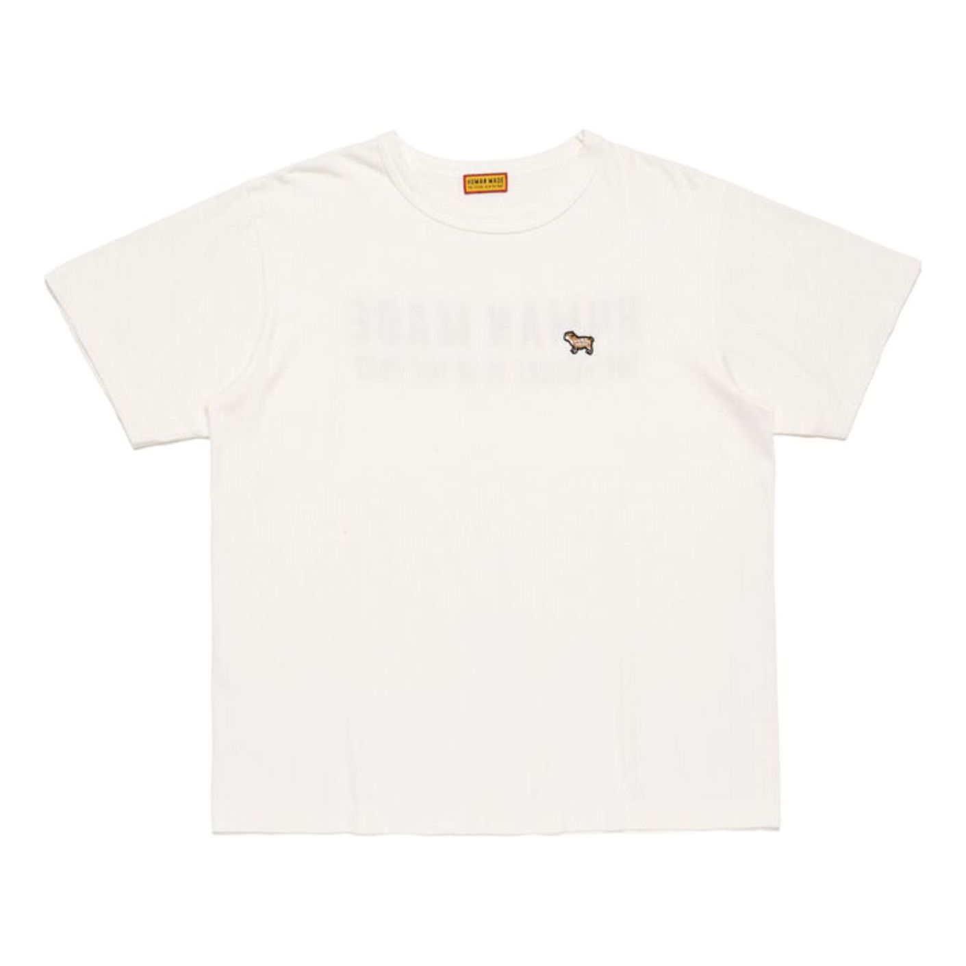 HUMAN MADE Animal Badge T-Shirt #2 'White' HM31CS114-WTH