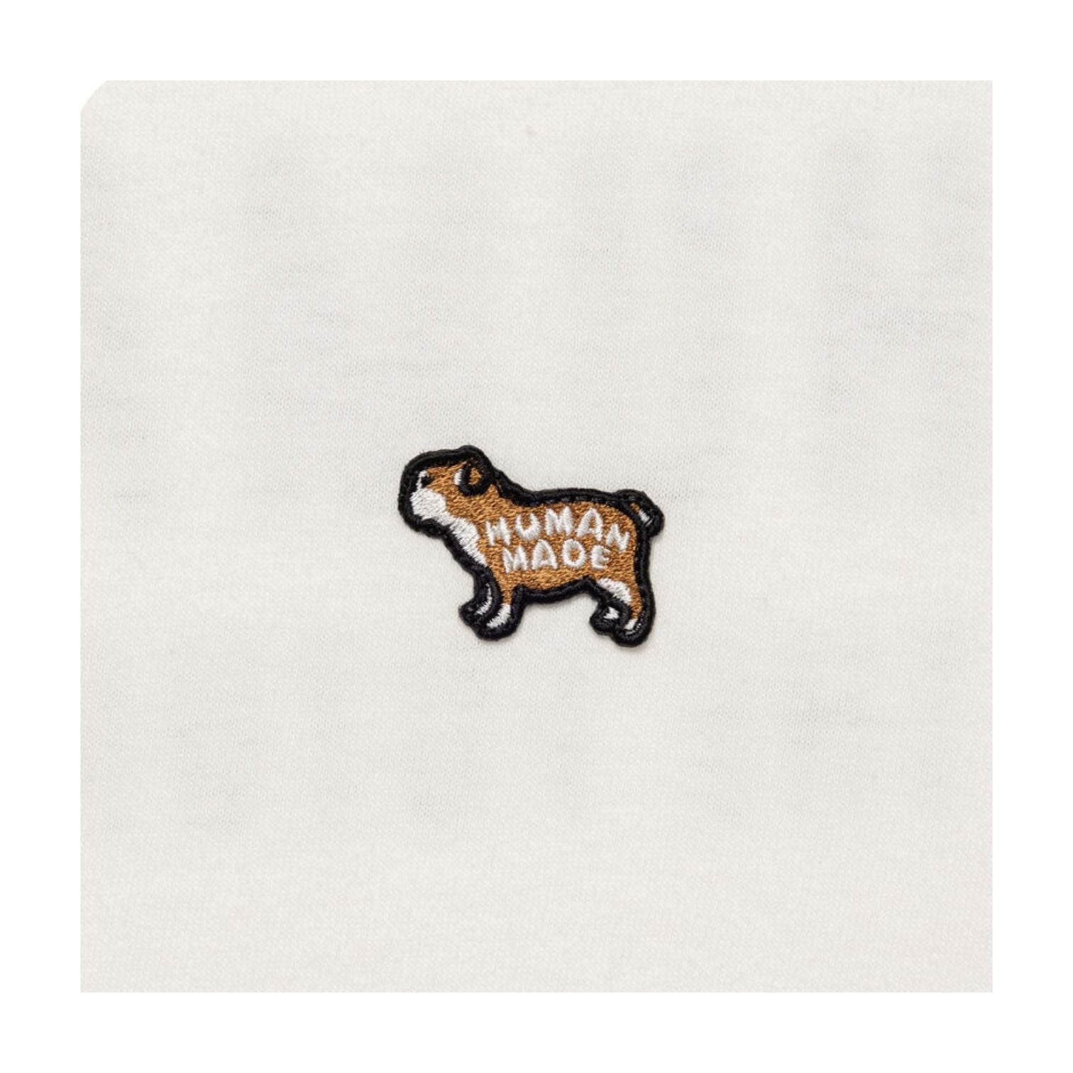HUMAN MADE Animal Badge T-Shirt #2 'White' HM31CS114-WTH