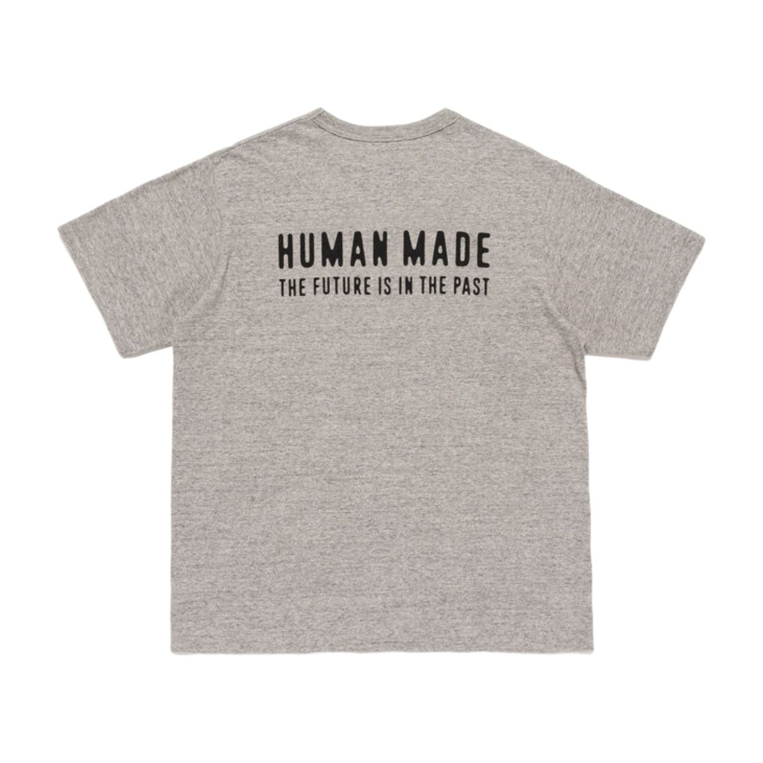 HUMAN MADE Animal Badge T-Shirt #3 'Gray' HM31CS115-GRY