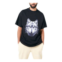 House of Cenmar Wolf Artwork Print T-Shirt 'Black' HOC-KW3