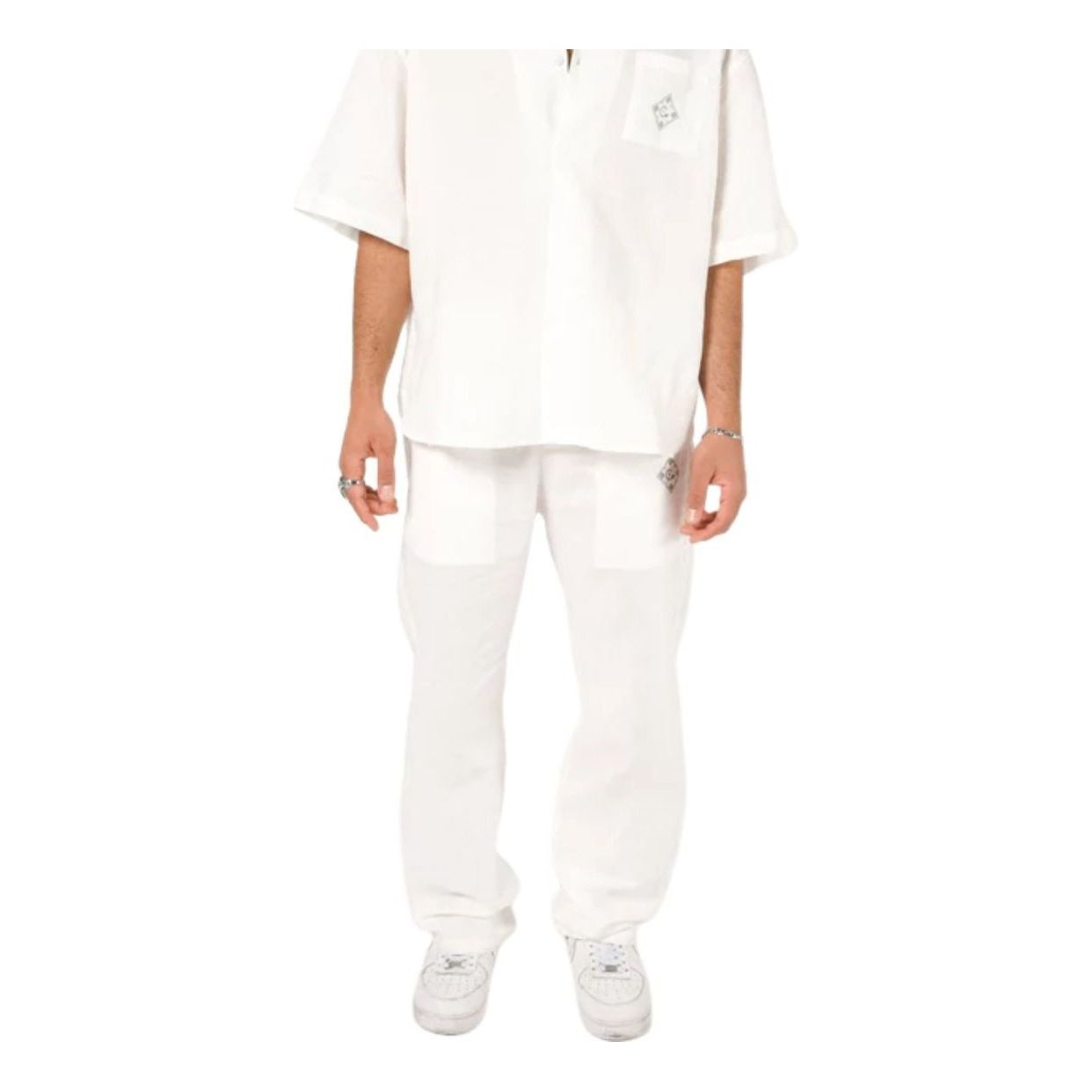 House of Cenmar Linen Pants 'White' HOC-LI03