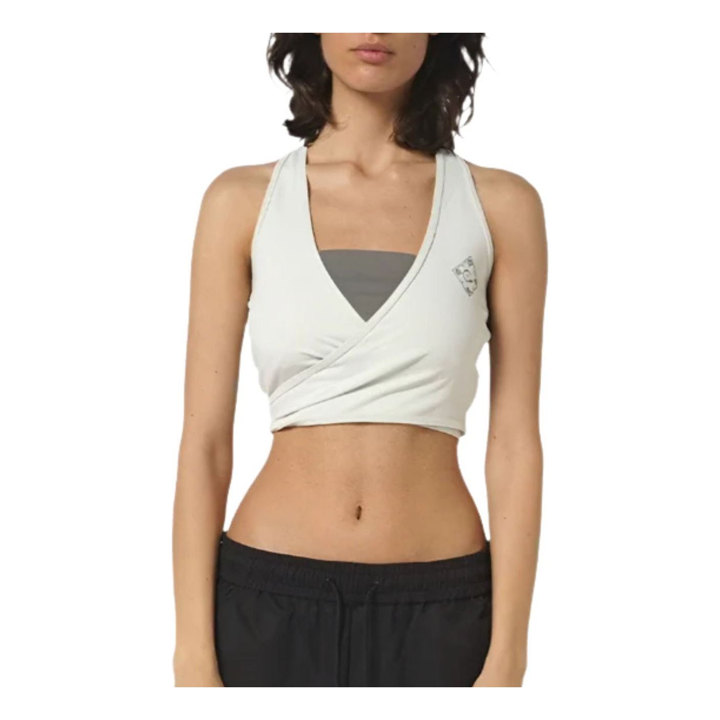 (WMNS) House of Cenmar Activewear Top 'Off White' HOC-PAR
