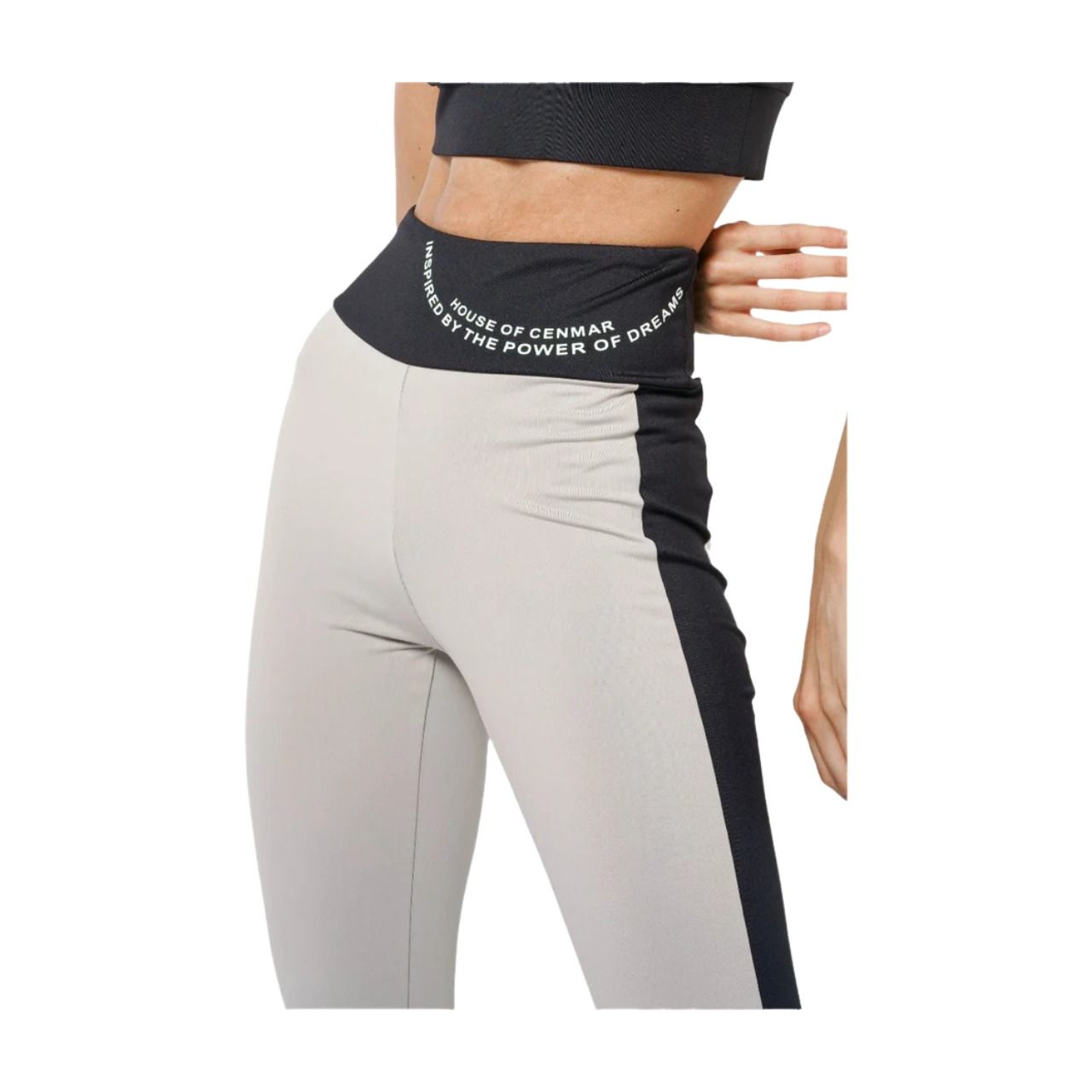 (WMNS) House of Cenmar Activewear Leggings 'Gray' HOC-PIG
