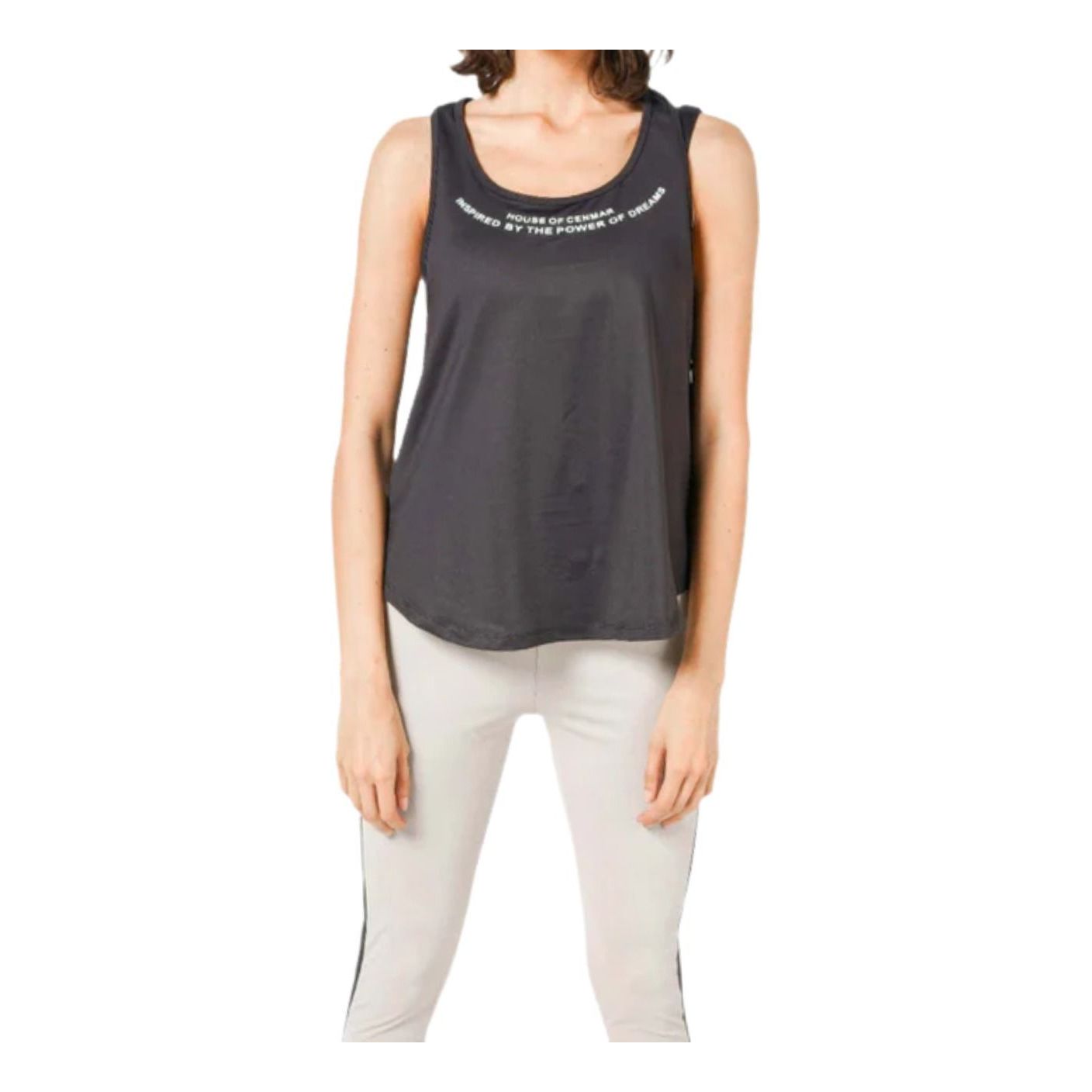 (WMNS) House of Cenmar Activewear Sports Top 'Black' HOC-PIT