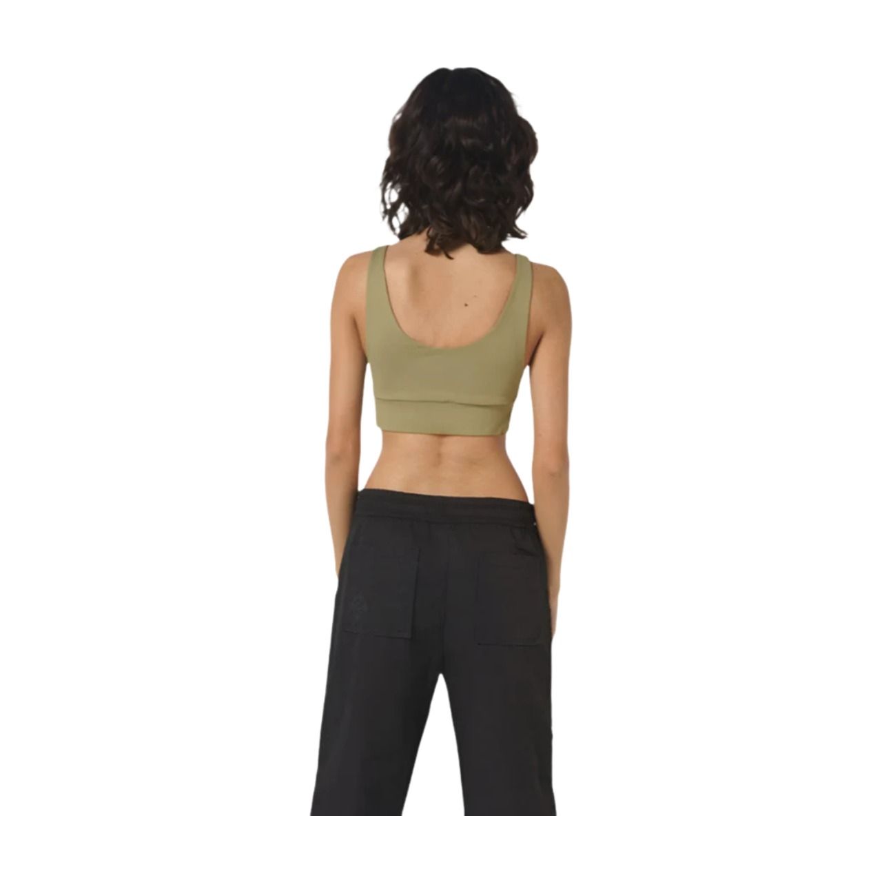 (WMNS) House of Cenmar Activewear Bra 'Olive' HOC-POD