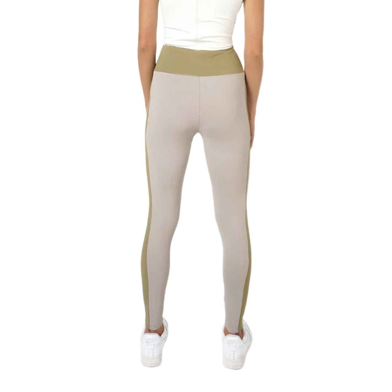 (WMNS) House of Cenmar Activewear Leggings 'Gray Olive' HOC-POG