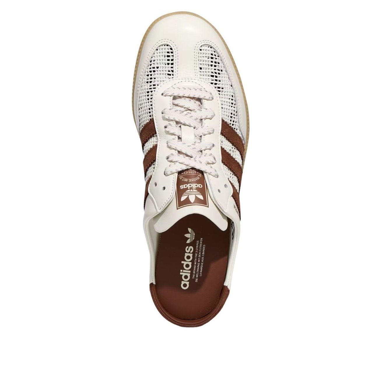 (WMNS) adidas Samba OG Mules 'Off White Preloved Brown' HP5050