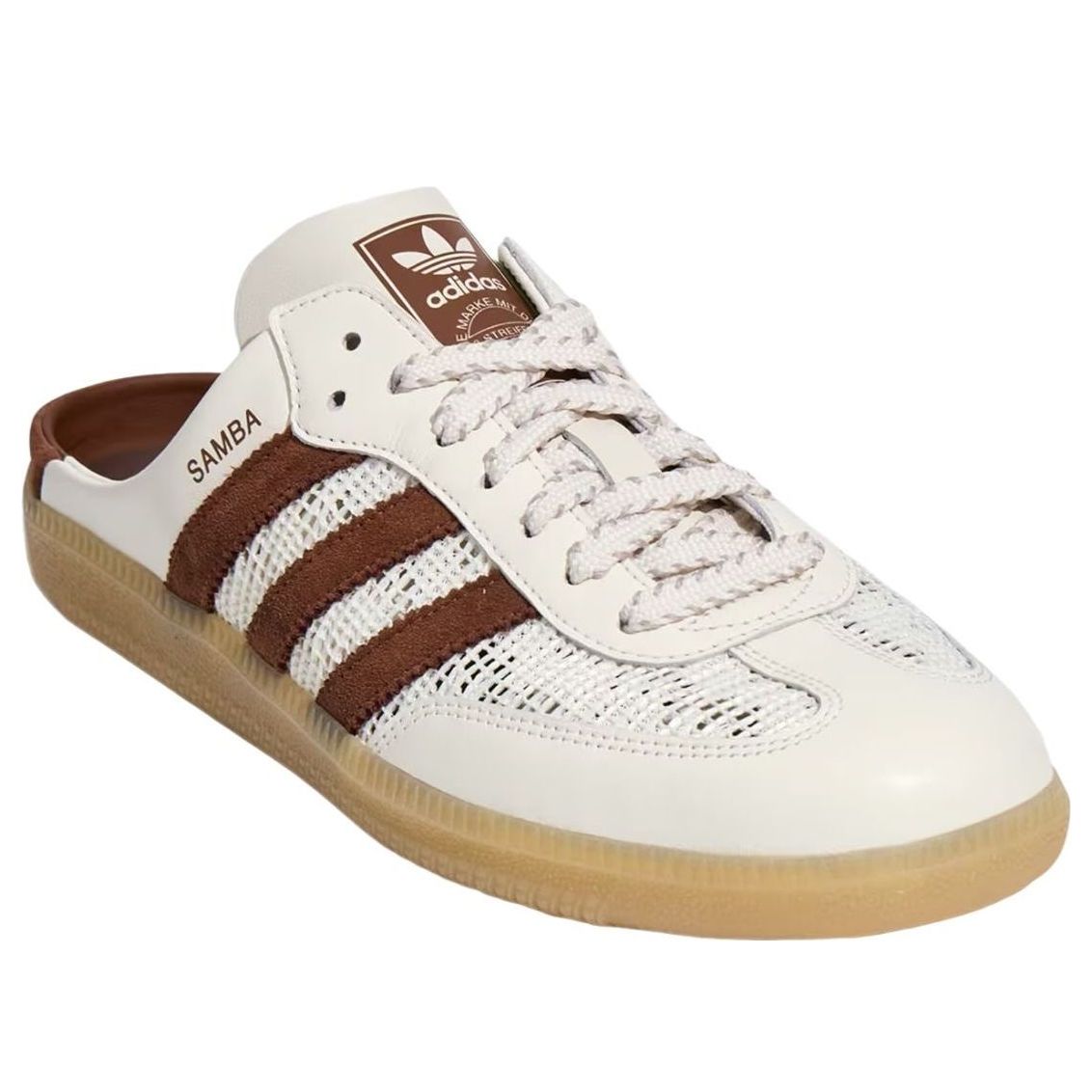 (WMNS) adidas Samba OG Mules 'Off White Preloved Brown' HP5050