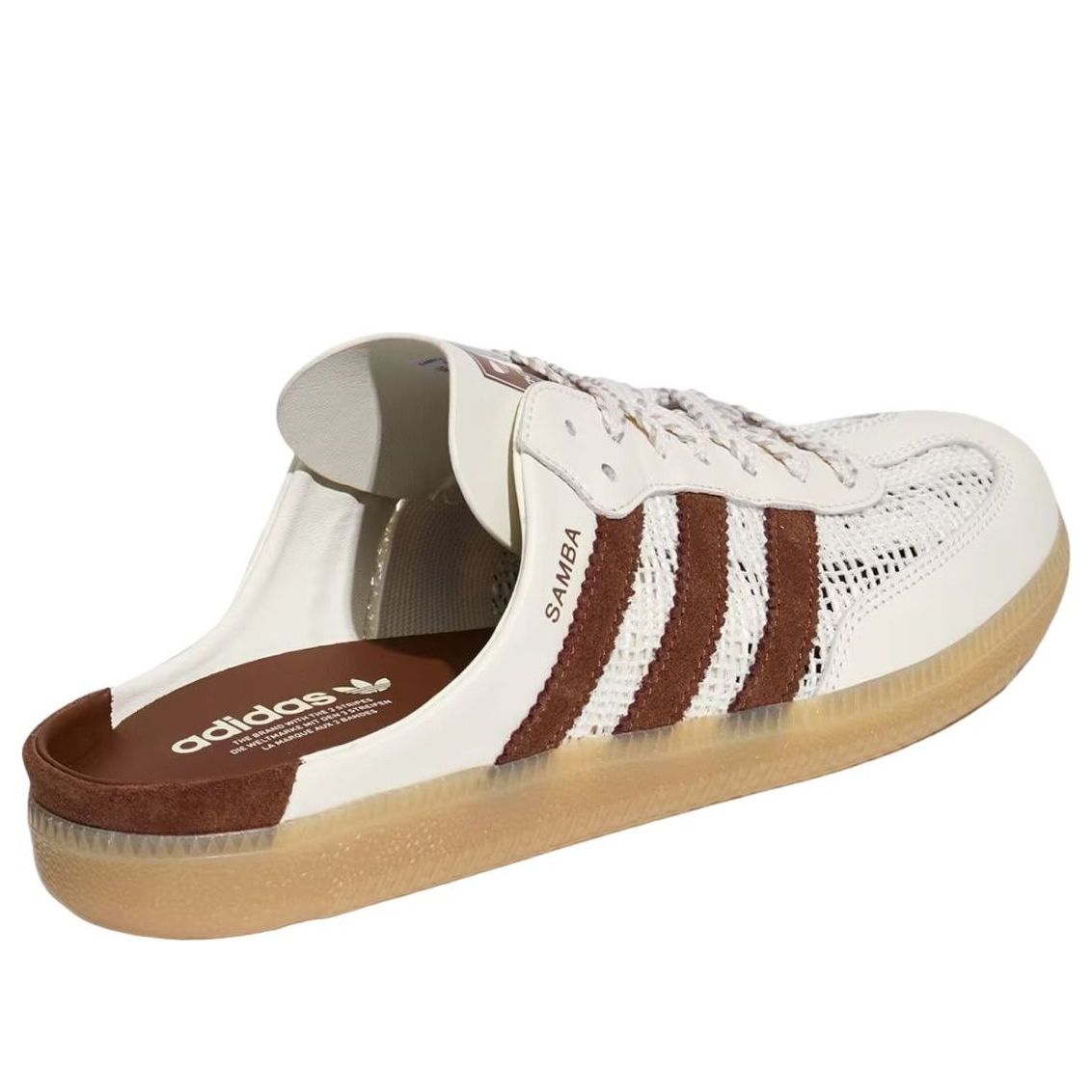 (WMNS) adidas Samba OG Mules 'Off White Preloved Brown' HP5050