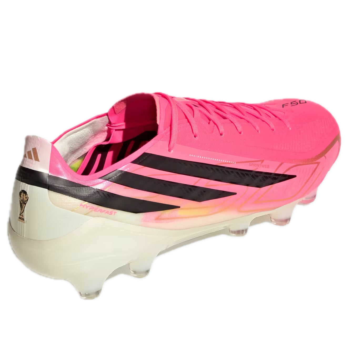adidas F50 Hyperfast Pro MG/AG/FG 'Solar Turbo Black' HQ2360