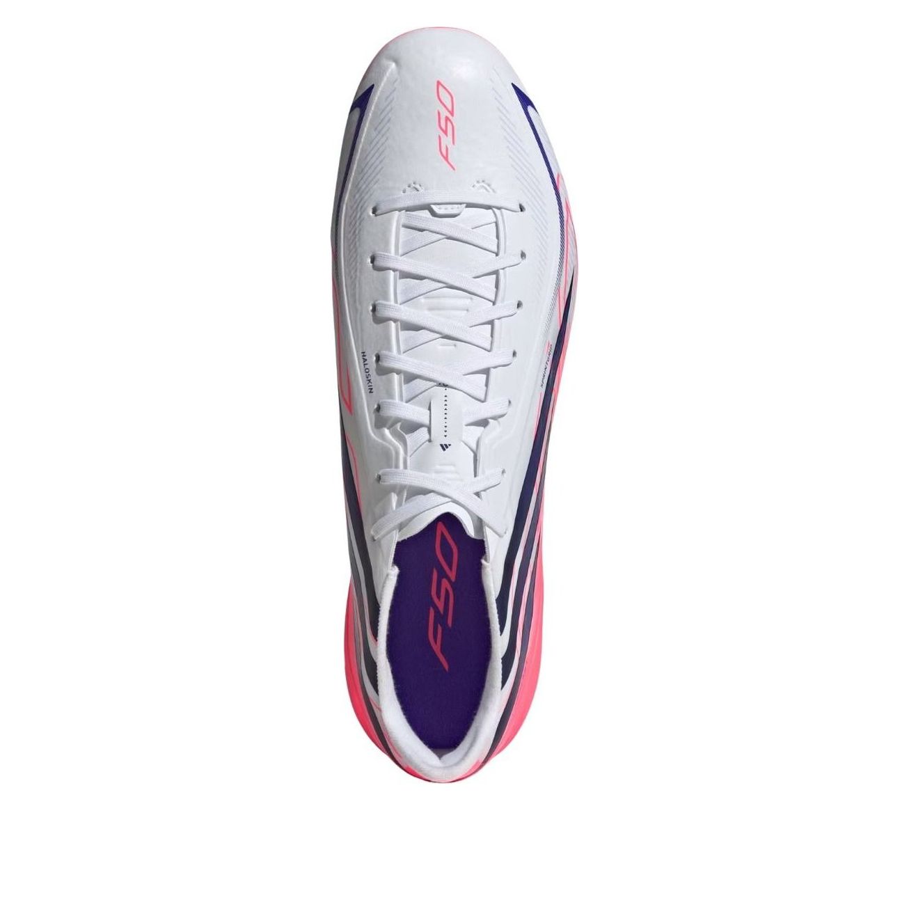 adidas F50 Hyperfast League HG/AG 'White Solar Turbo' HQ2379