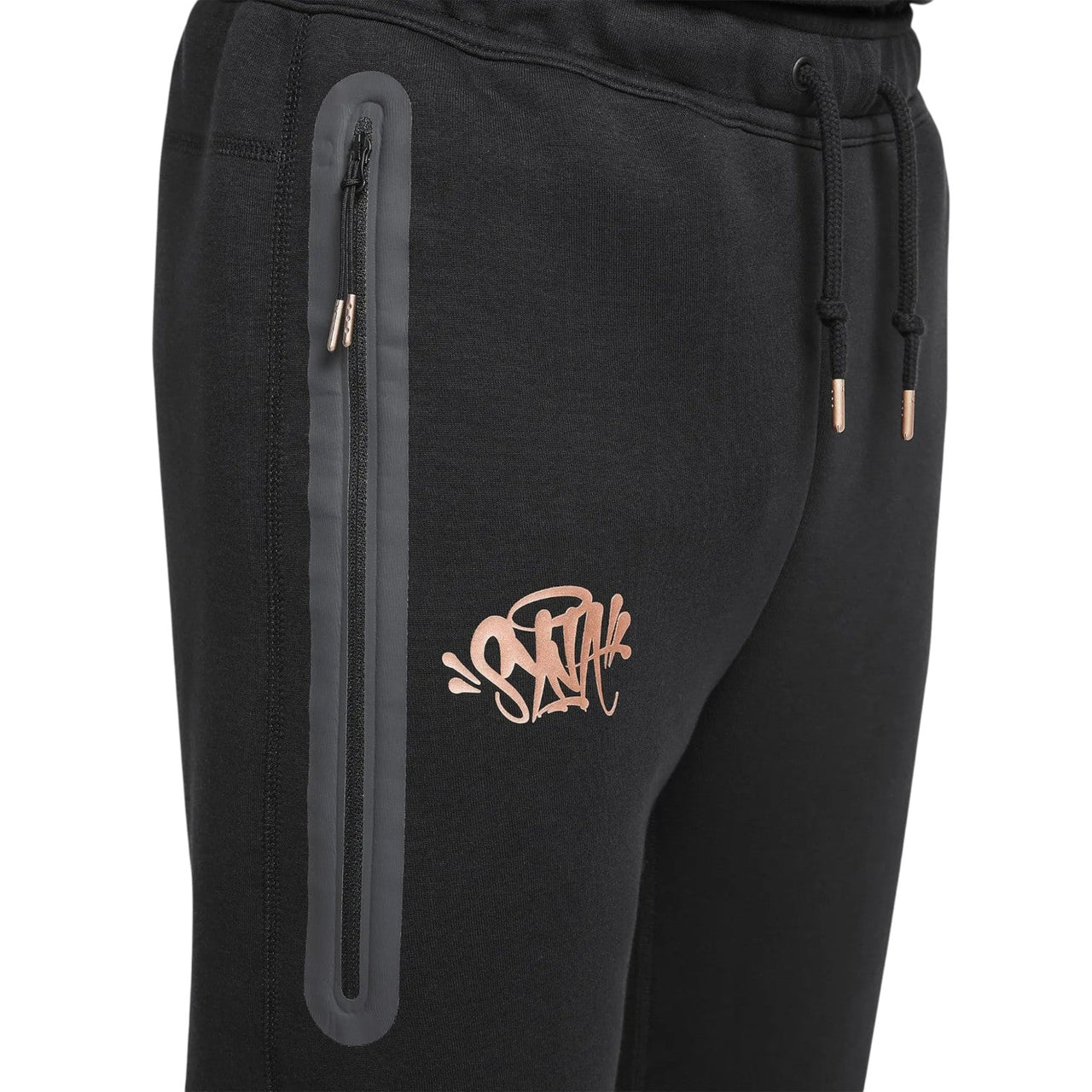 Nike x Central Cee Syna World Joggers 'Black Metallic Red Bronze' HQ3749-010