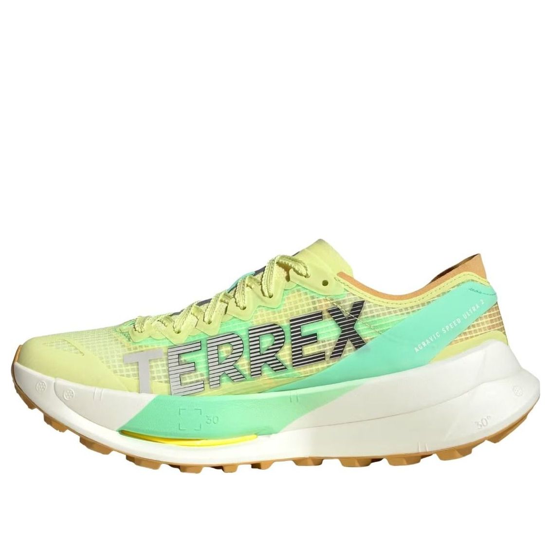 adidas Terrex Agravic Speed Ultra 2 Trail 'Lemon Black Mint' HQ5066