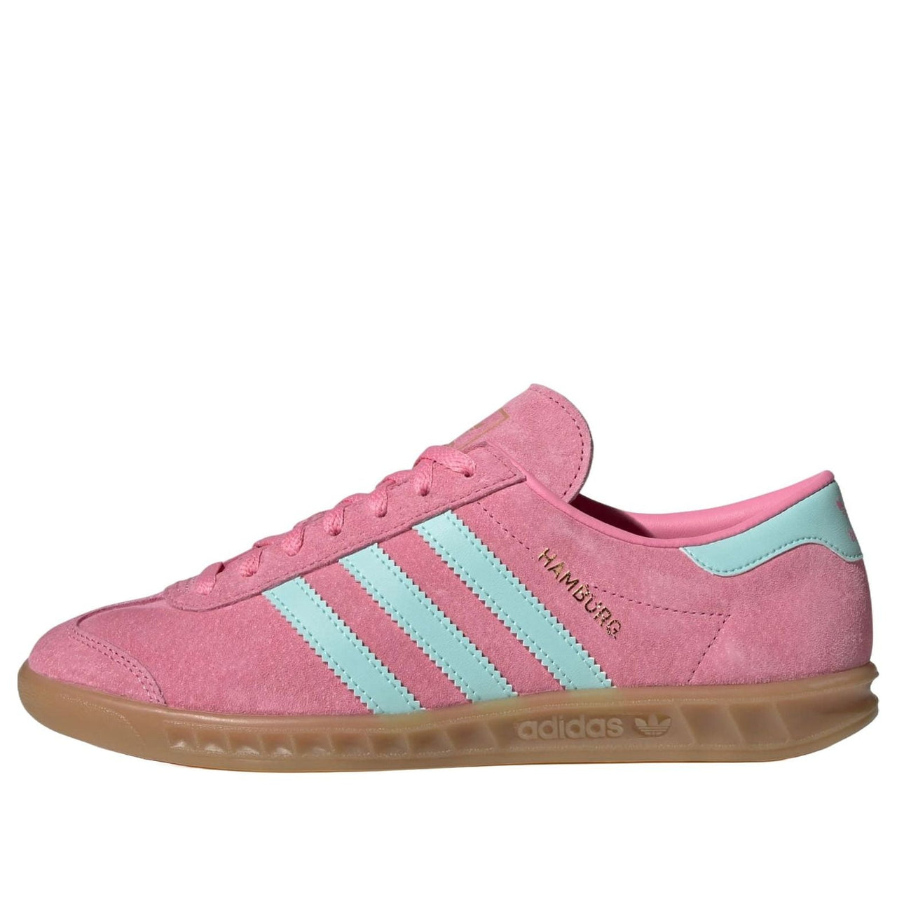 (WMNS) adidas Hamburg 'Bliss Pink Semi Flash Aqua' IH5459
