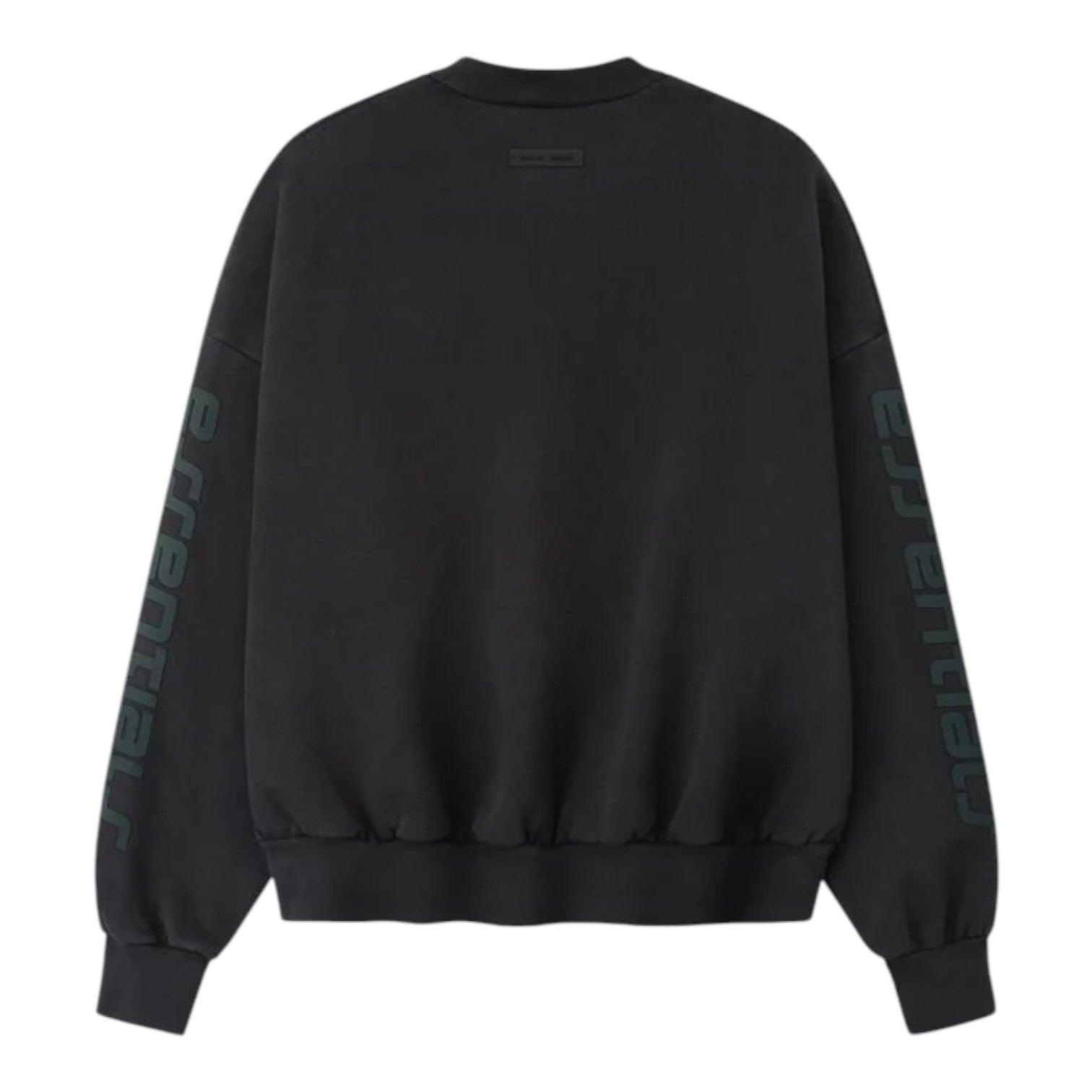 Fear of God Essentials Los Angeles Heavy Fleece Cropped Sweatshirt 'Vintage Black' 192HO256893F
