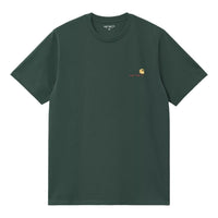 Carhartt WIP American Script Short Sleeve T-Shirt 'Green' I029956-3GH-XX