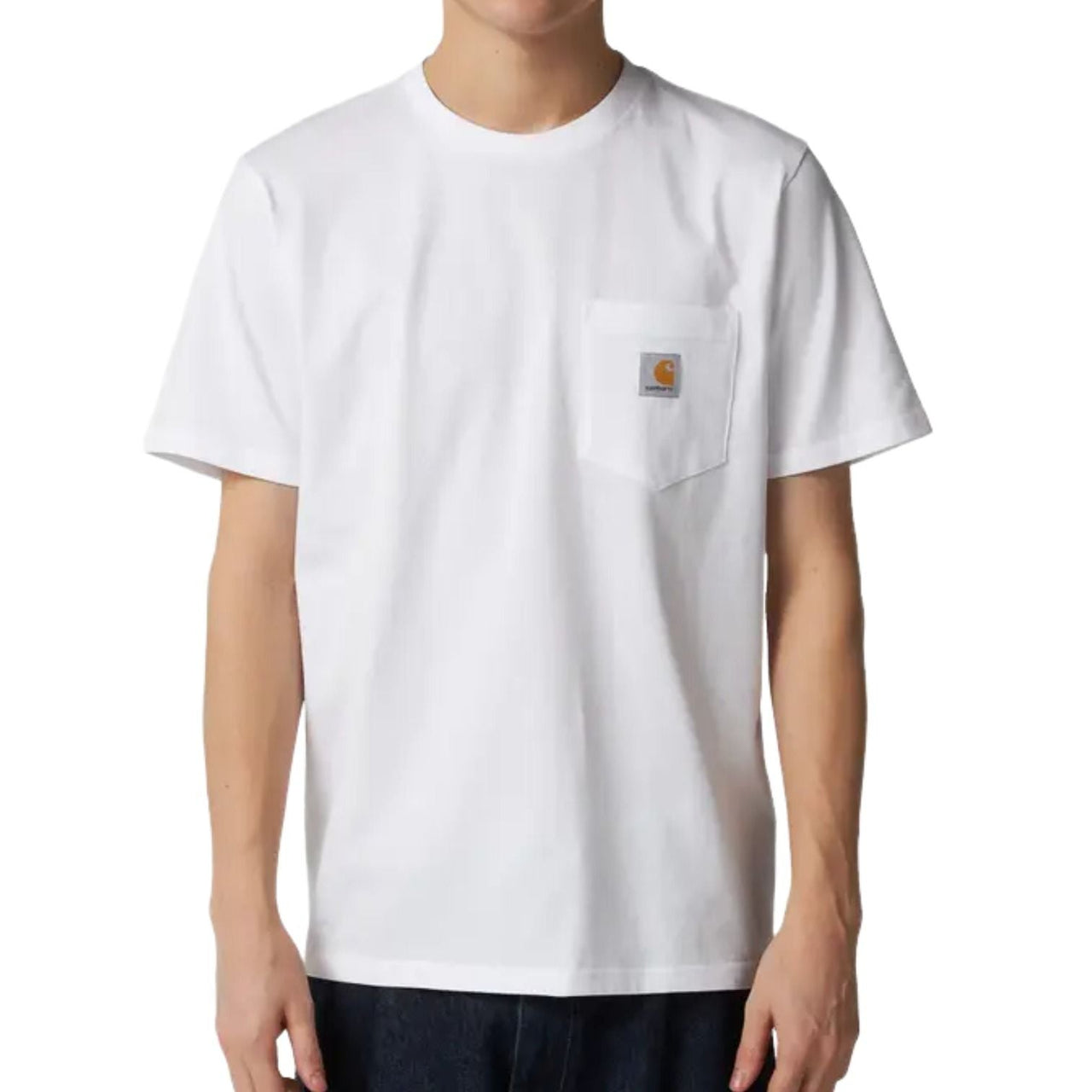 Carhartt WIP 26SS Pocket Short Sleeve T-Shirt 'White' I030434-02-XX