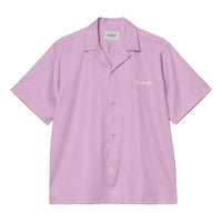 Carhartt WIP S/S Delray Shirt 'Gentle Purple White' I031465-3N7-XX